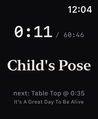 AZNA on Apple Watch